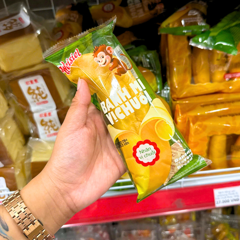 Bánh Mì Vị Chuối Weisiel