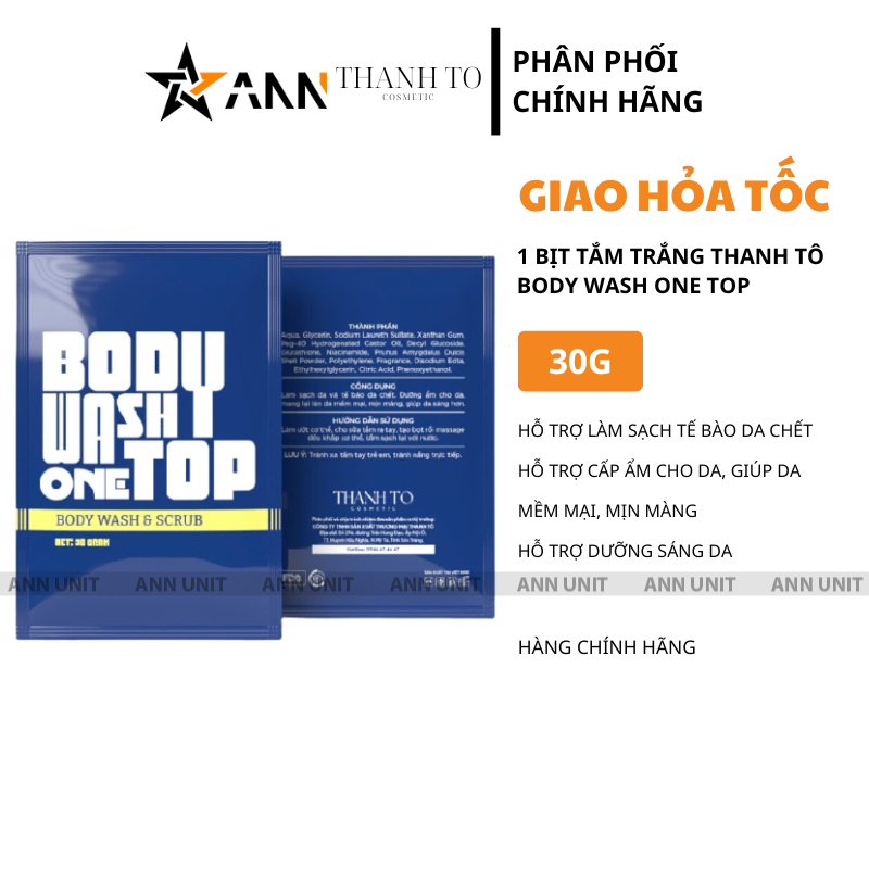Hình ảnh gói 30g và tên sản phẩm
