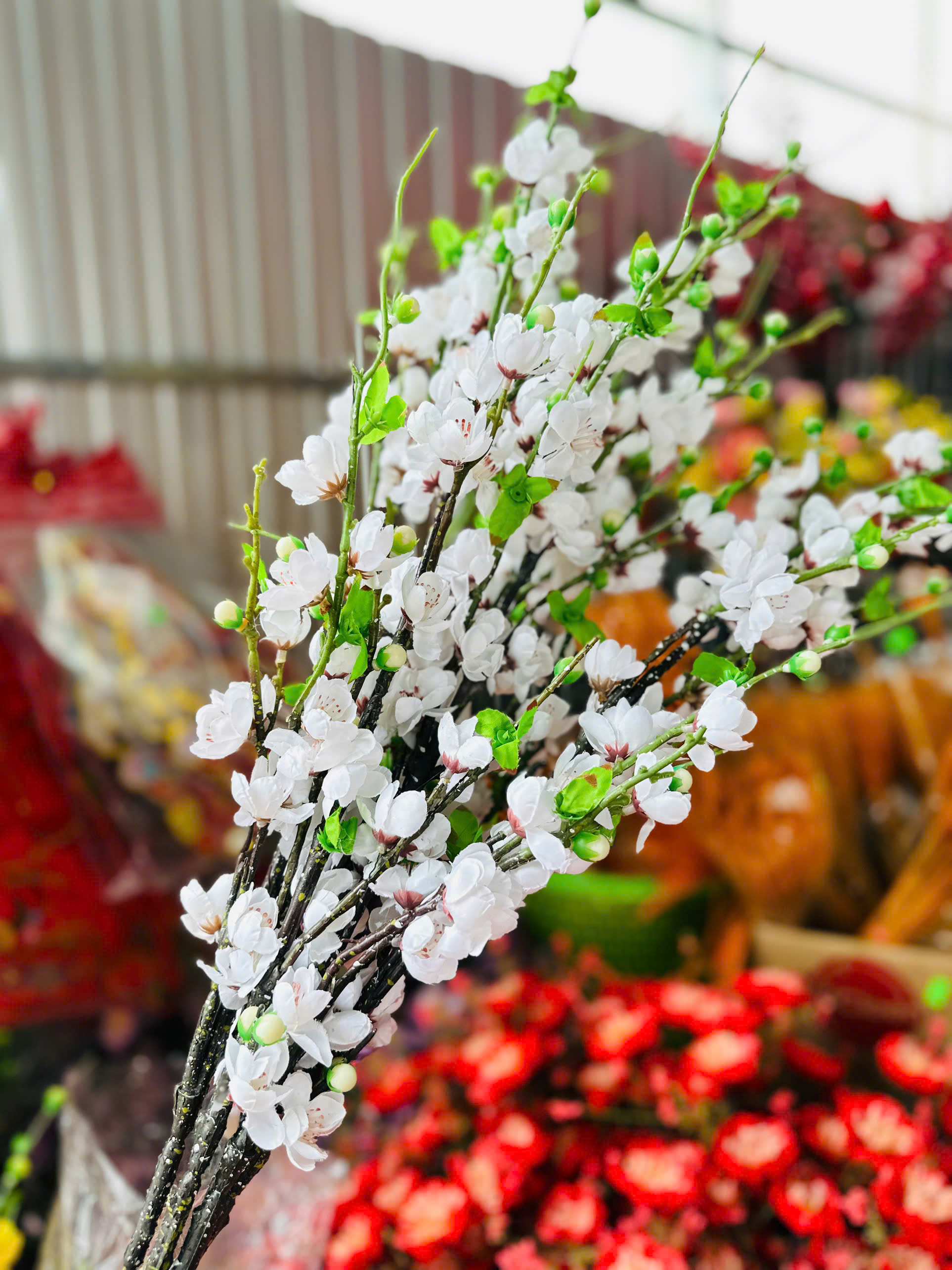 Mẫu cành phù hợp để cắm bình trang trí không gian xuân