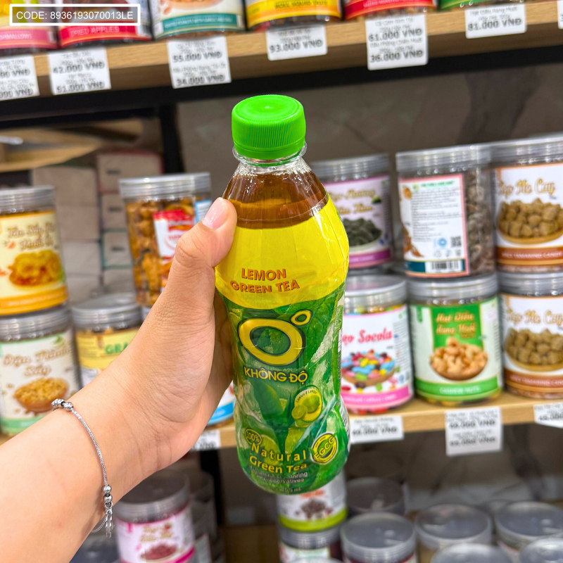Thiết kế chai 455ml nhỏ gọn, dễ cầm tay