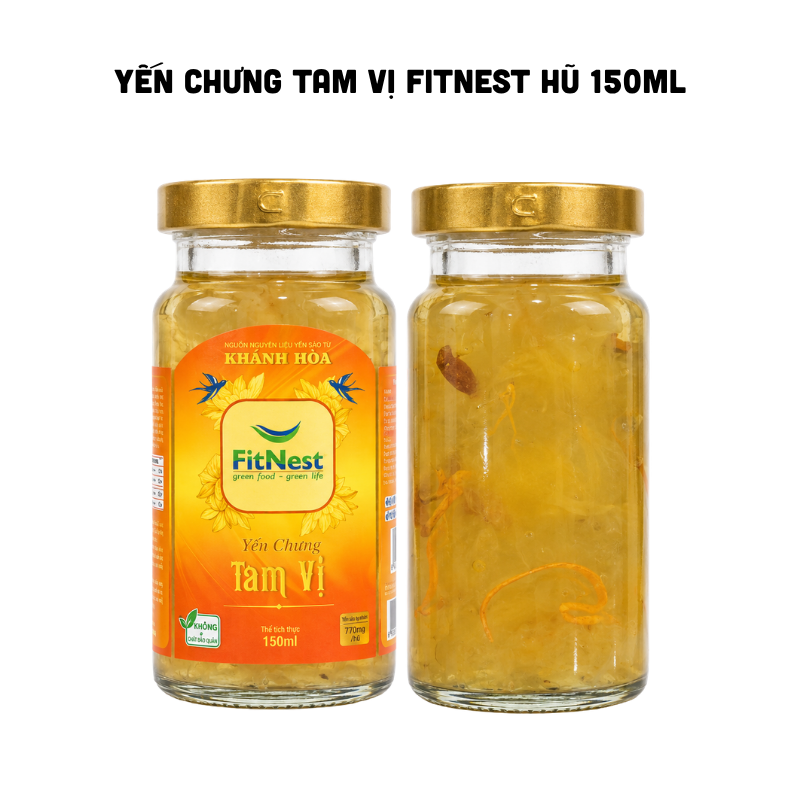 1 Hũ Yến Chưng Tam Vị FitNest 150ml