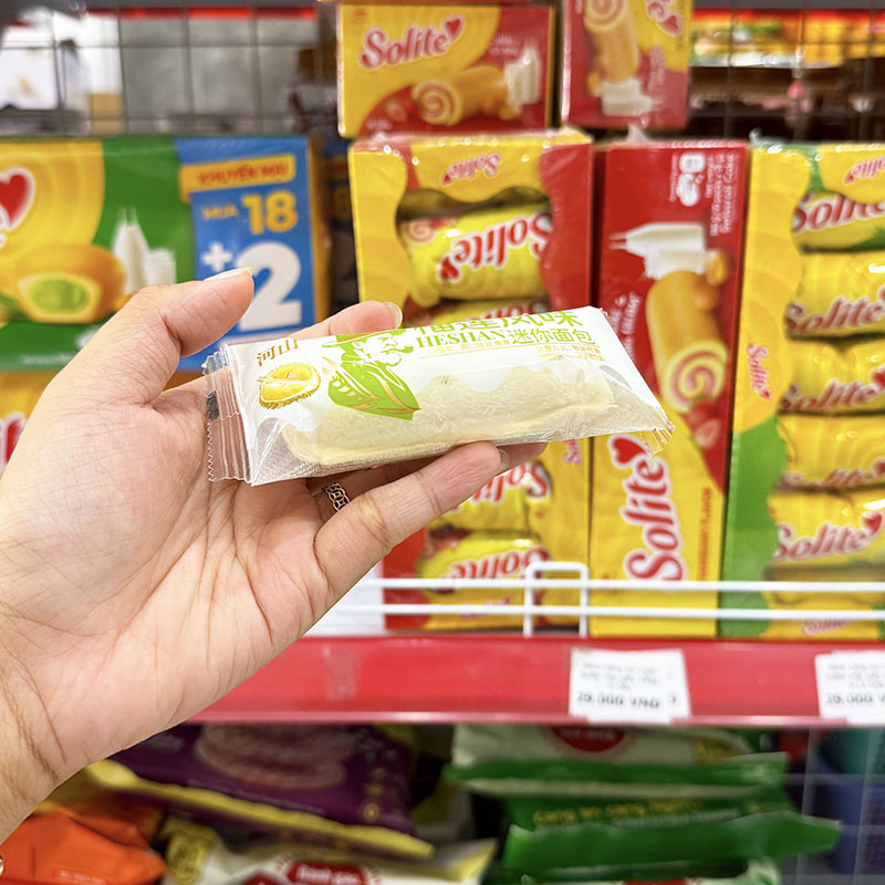 Kích thước bánh mini thuận tiện dùng nhanh