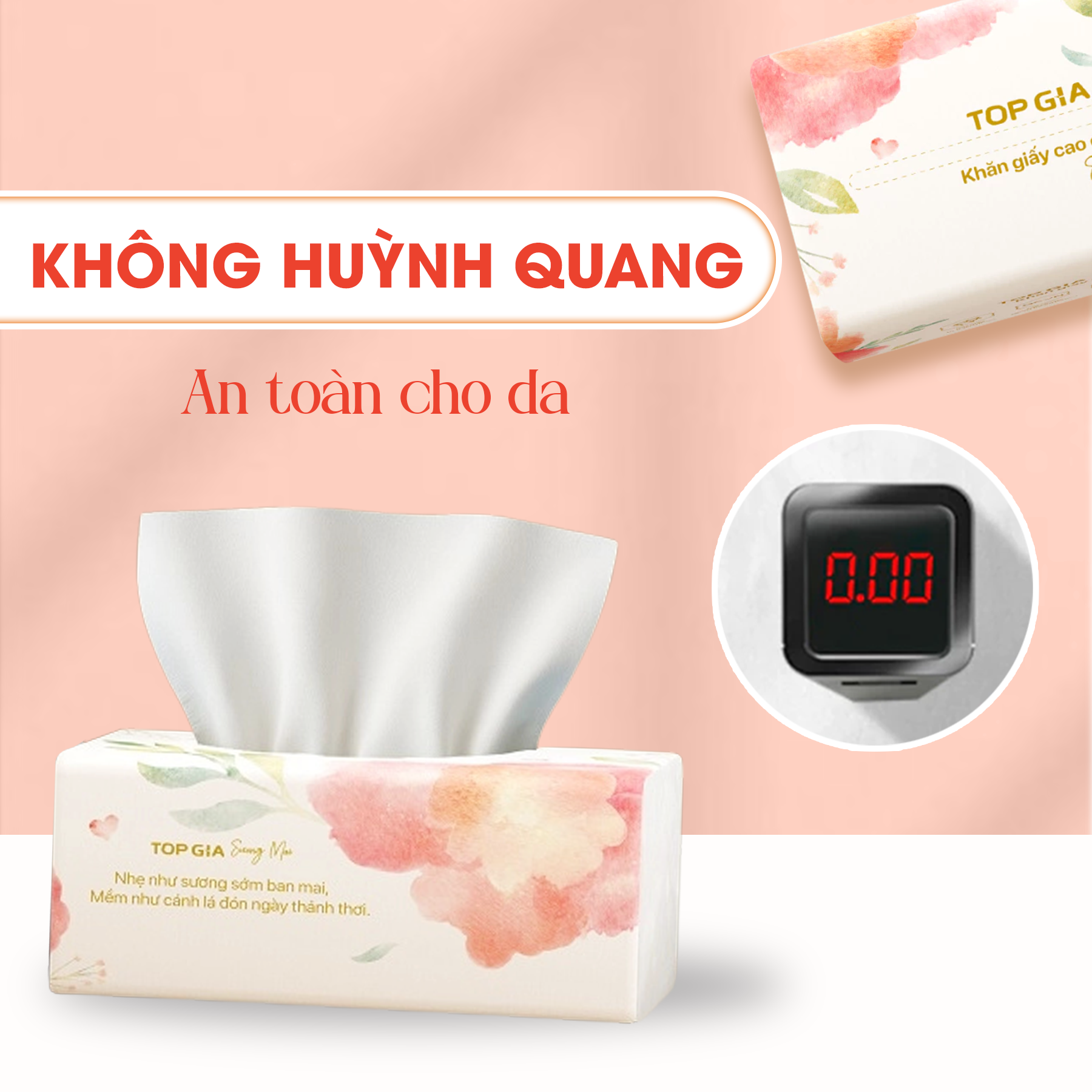 Thùng Giấy Ăn Topgia Sương Mai 10 Gói