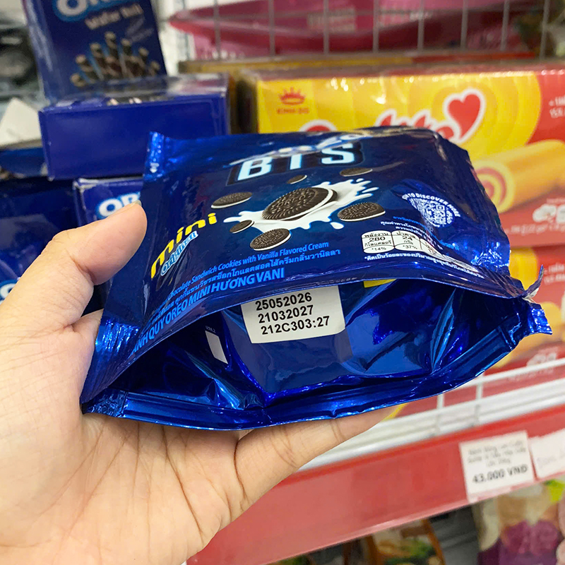 1 Túi Bánh Oreo Mini Vị Truyền Thống 58.4g