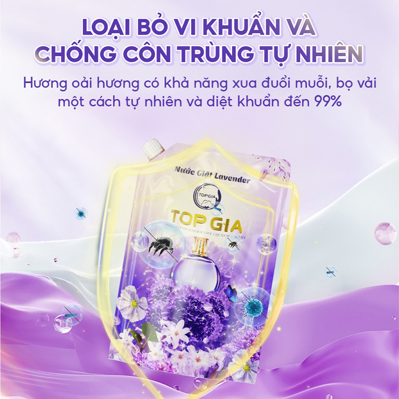 Hình minh họa dòng hương oải hương của sản phẩm