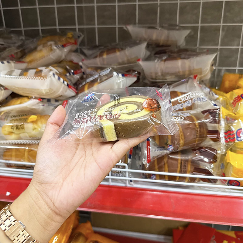 Góc nghiêng cho thấy độ dày và kết cấu bánh cuộn