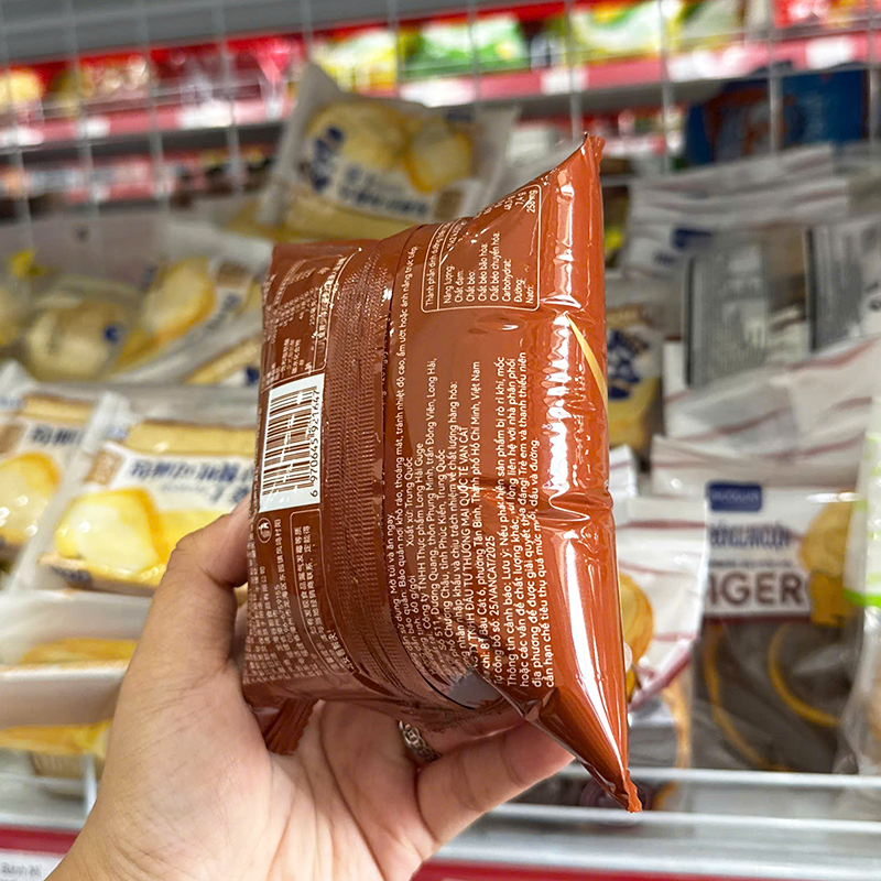 Combo 5 Cái Bánh Mì Nhân Chảy OBALAB Vị Socola