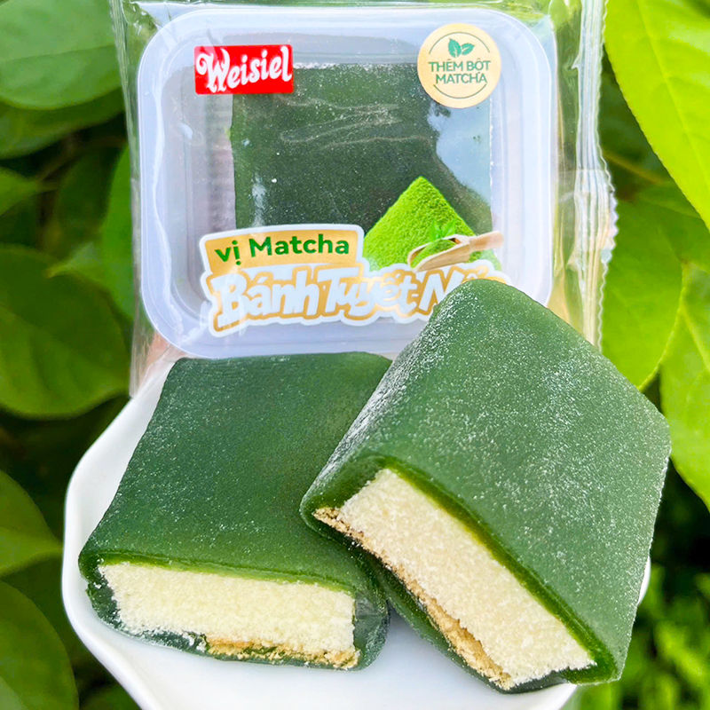 5 Cái Bánh Tuyết Nếp Weisiel Vị Matcha