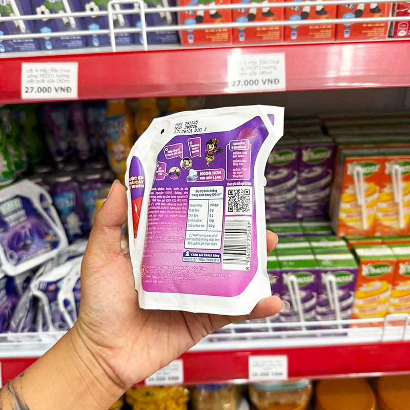 5 Túi Thạch Trái Cây KUN Vị Đào 110ml - Túi 5 Túi