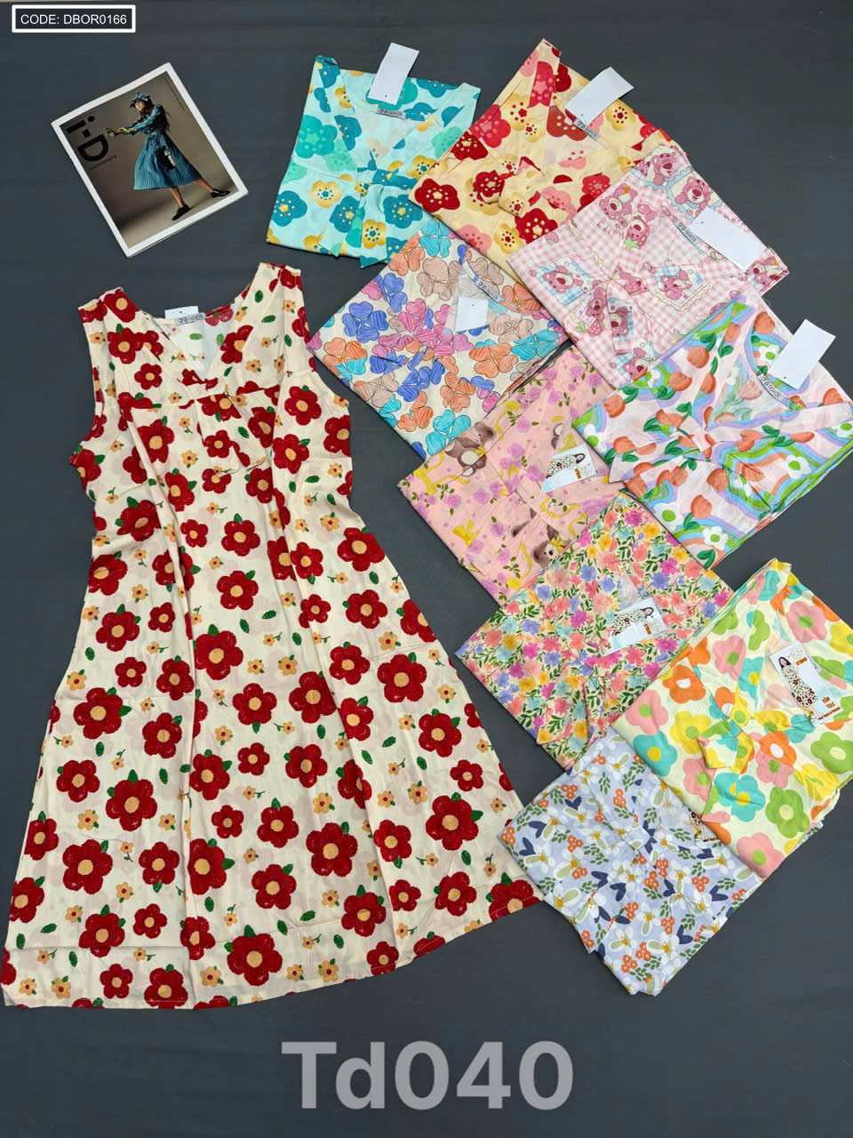 Đầm Tole nữ TD040 freesize 45-58kg