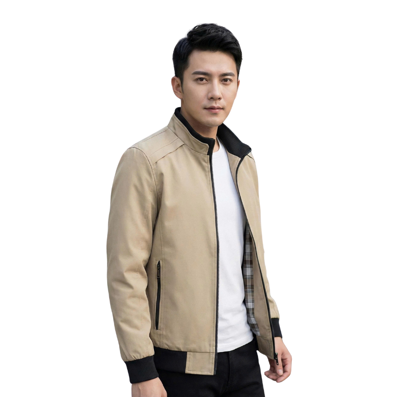 Phối áo màu be theo phong cách gọn gàng, dễ mặc hằng ngày.