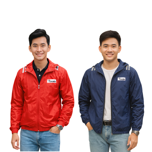 Hai phiên bản màu đỏ và xanh đen dễ chọn theo phong cách