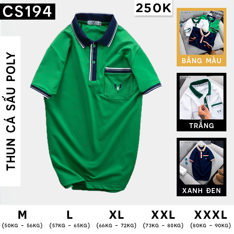 Hình minh họa size từ M đến XXXL