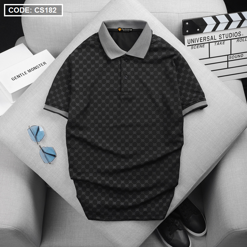 Áo Thun Nam Cá Sấu Polo Họa Tiết Size 3XL