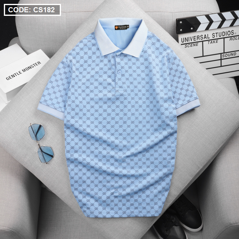 Áo Thun Nam Cá Sấu Polo Họa Tiết Size 3XL