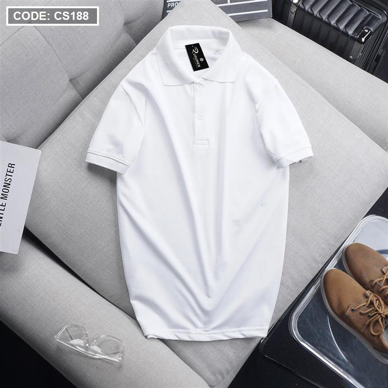 Áo Thun Nam Polo Màu Trơn Đơn Giản Size 3XL
