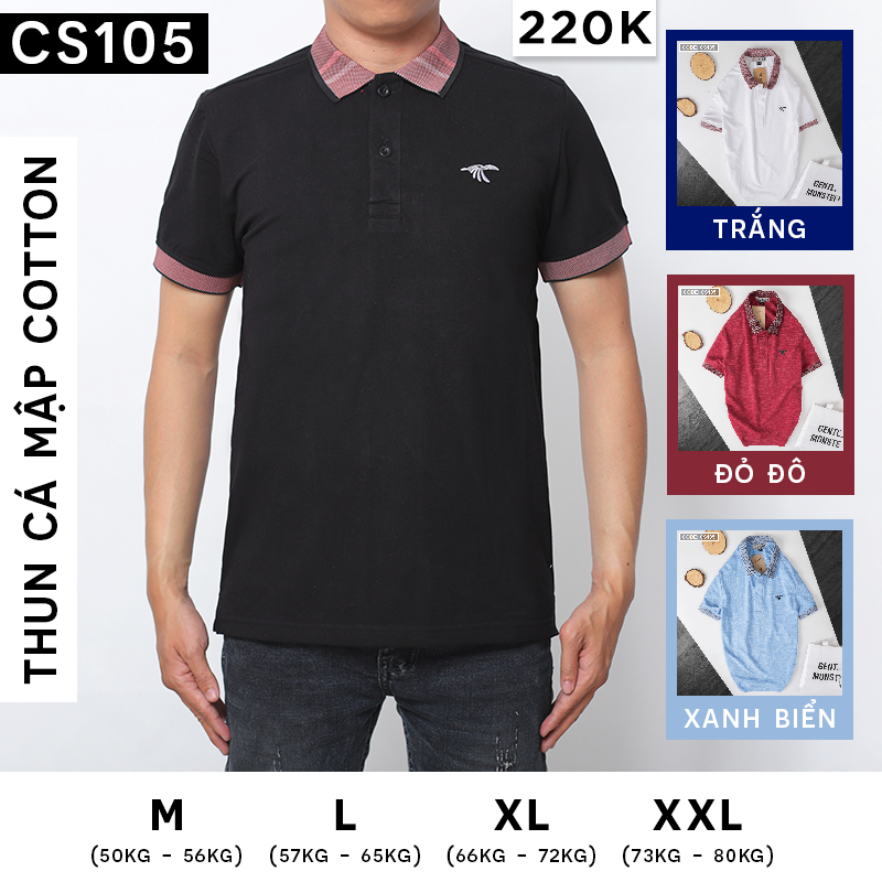Bảng màu và các size M đến XXL