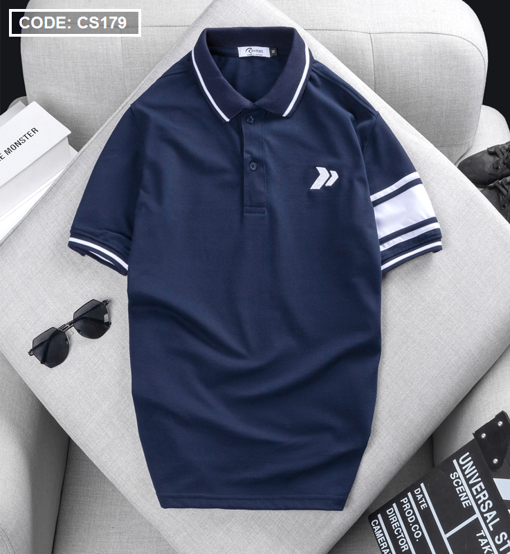 Áo Thun Polo Nam Cá Sấu Đốm Thêu Logo Size 3XL