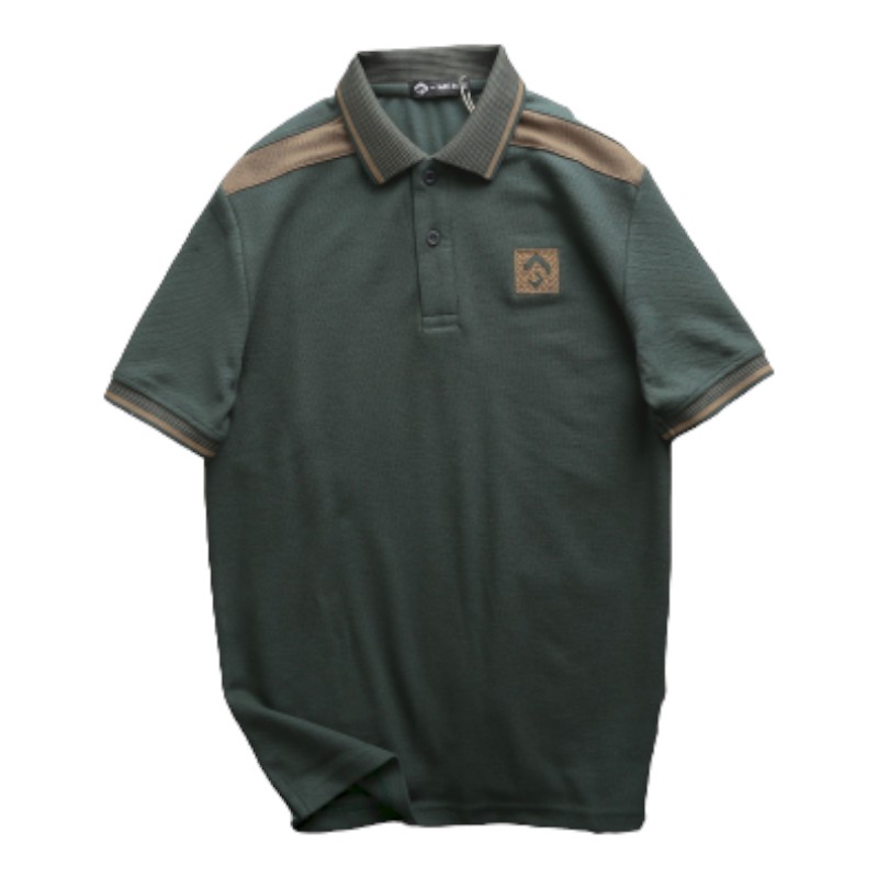 Khám phá Áo Thun Nam Cổ Bẻ Thêu Nổi Logo Lục Giác (Có size 3x) thuộc nhóm áo thun nam có cổ