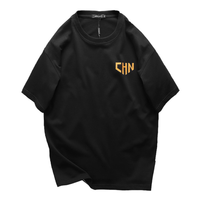 Khám phá Áo Thun Nam Cổ Tròn Oversize In Chữ CHN Hai Mặt Big Size 110kg thuộc nhóm Áo thun nam cổ tròn