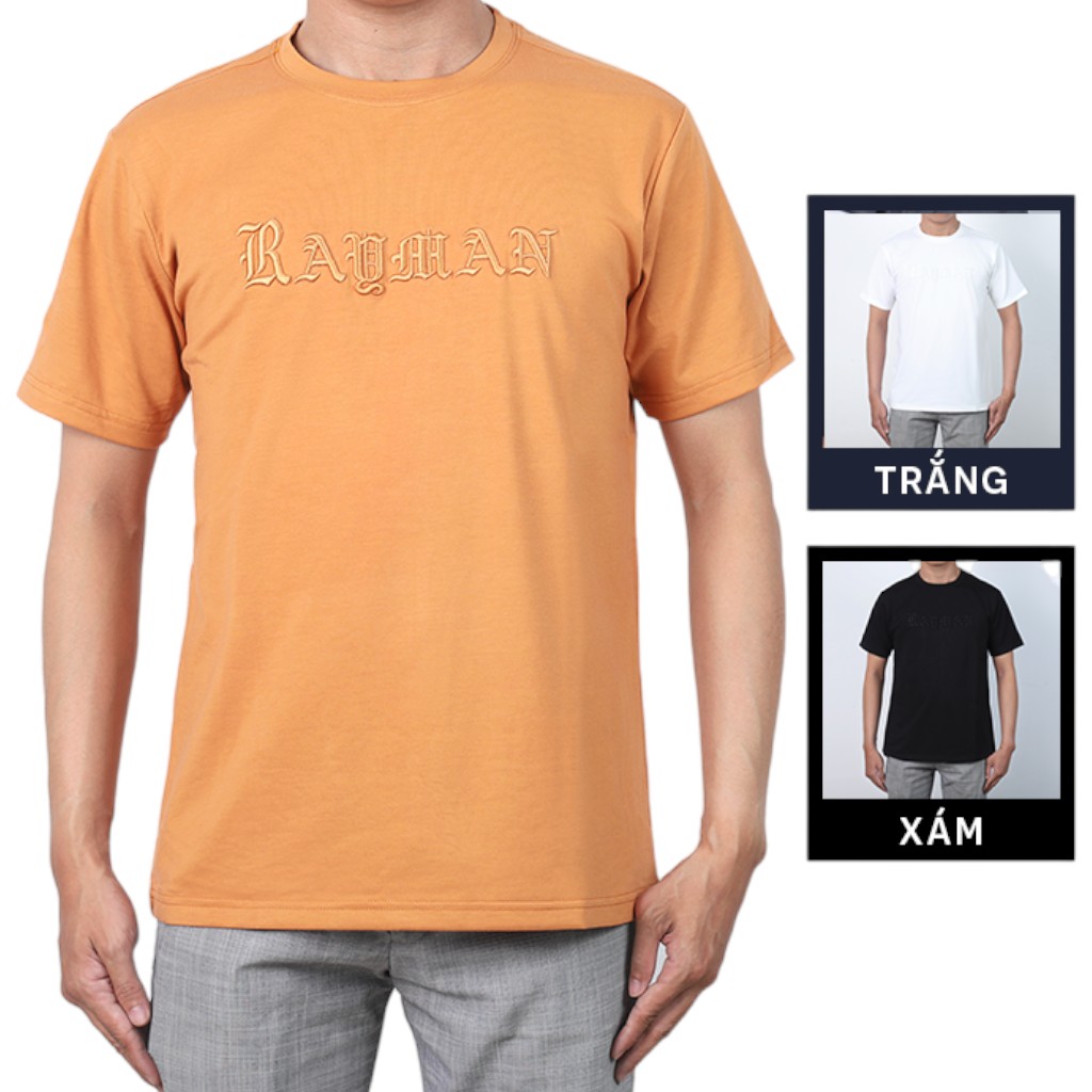 Áo Thun Nam Cổ Tròn Cotton Thêu Chữ Nổi Cao Cấp – một lựa chọn đáng tham khảo trong Thời trang nam