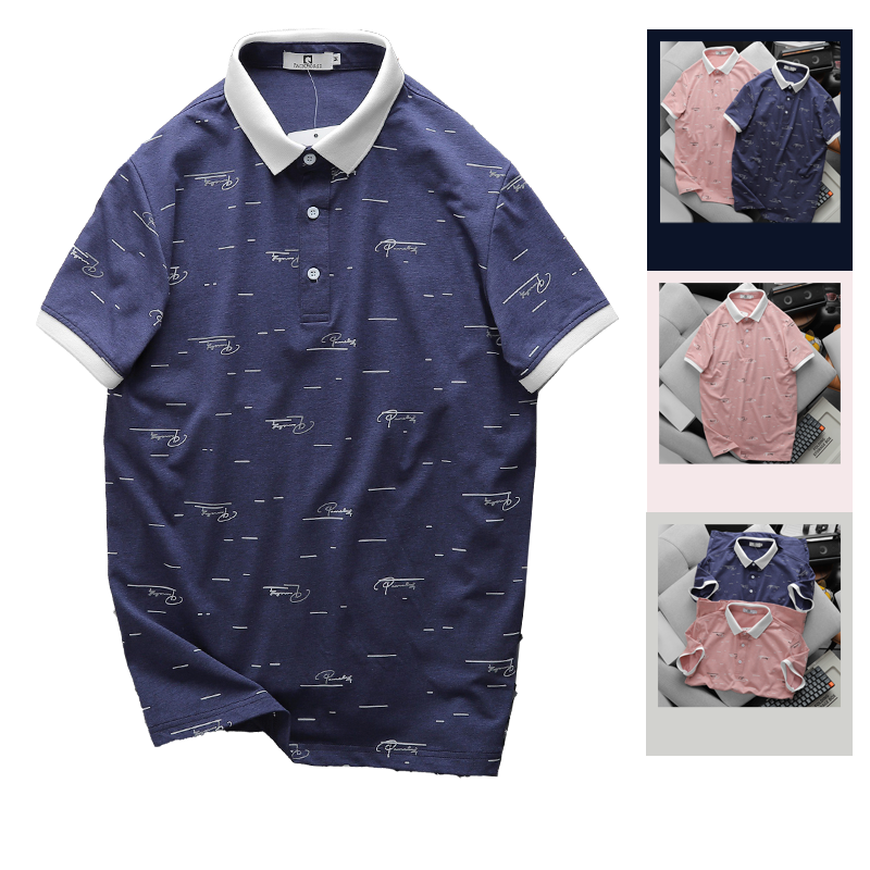 Áo Thun Nam Polo Cổ Bẻ Pack Horse In Chữ Nhuyễn Có Size 3X