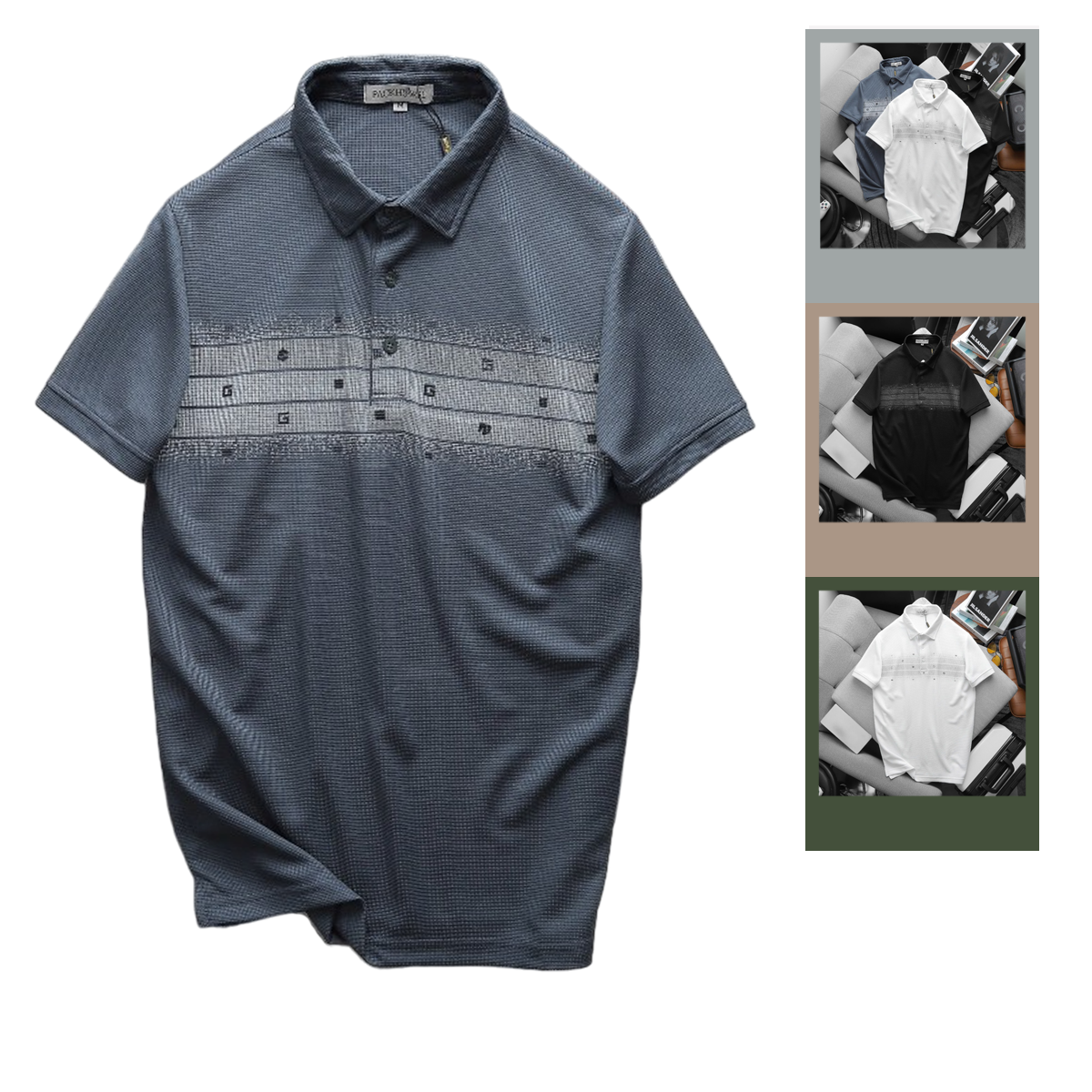 Áo Thun Nam Polo Cổ Bẻ Pack Horse Phối Hoạ Tiết Chữ G Độc Đáo – một lựa chọn đáng tham khảo trong áo thun vnxk