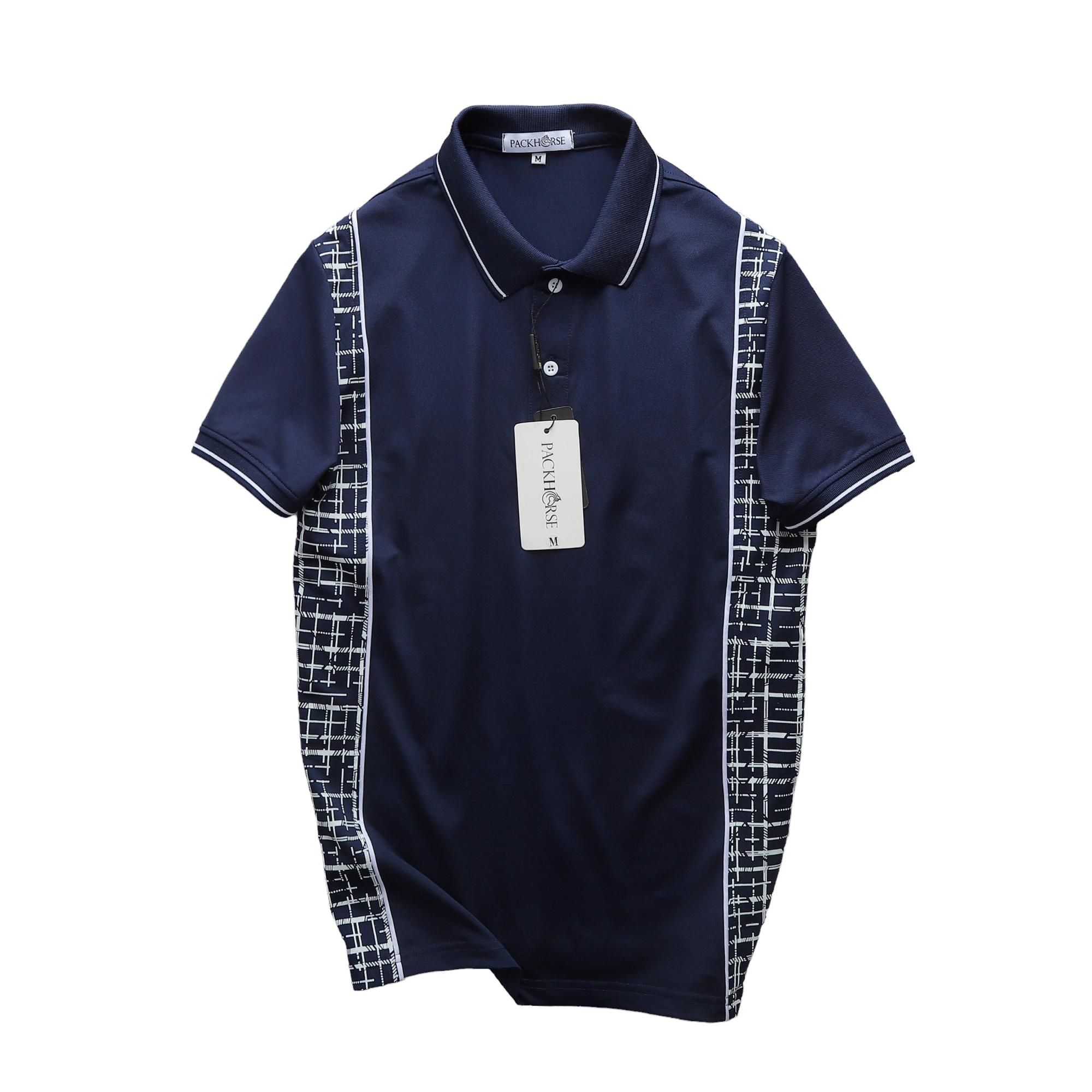 Khám phá Áo Thun Nam Polo Cổ Bẻ Phối Hoạ Tiết Sọc Ngang (Có size 3x) thuộc nhóm áo thun nam cá sấu
