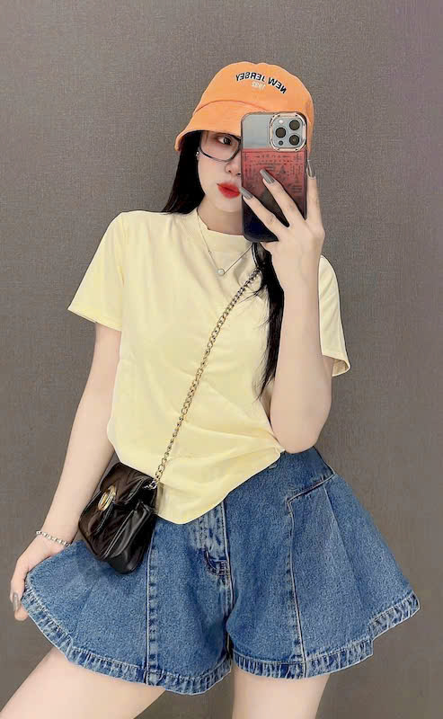 Áo Thun Nữ Baby Tee Form Ôm Body