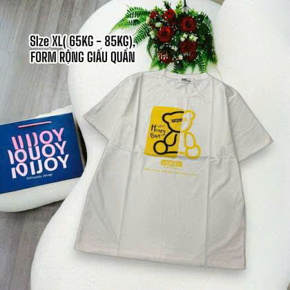 Hình ảnh Áo Thun Nữ Cổ Tròn Size XL (65-85kg) trong bộ sưu tập áo thun cotton thái