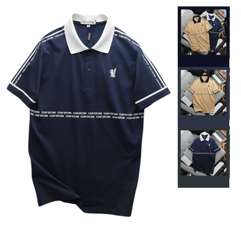 Áo Thun Polo Nam In Logo Trước Ngực (Có Size 3xl) phù hợp để tham khảo khi chọn áo thun polo nam