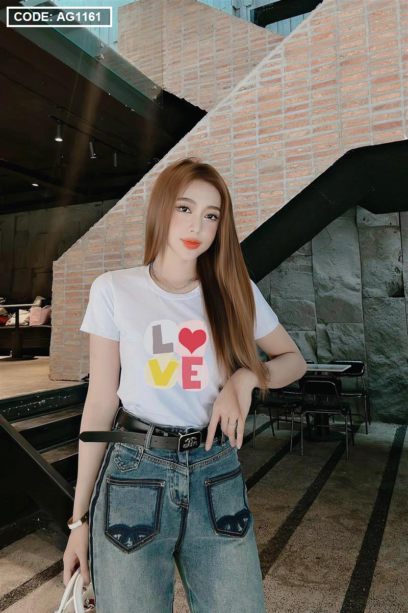 Phối áo cùng quần jeans cho phong cách hằng ngày