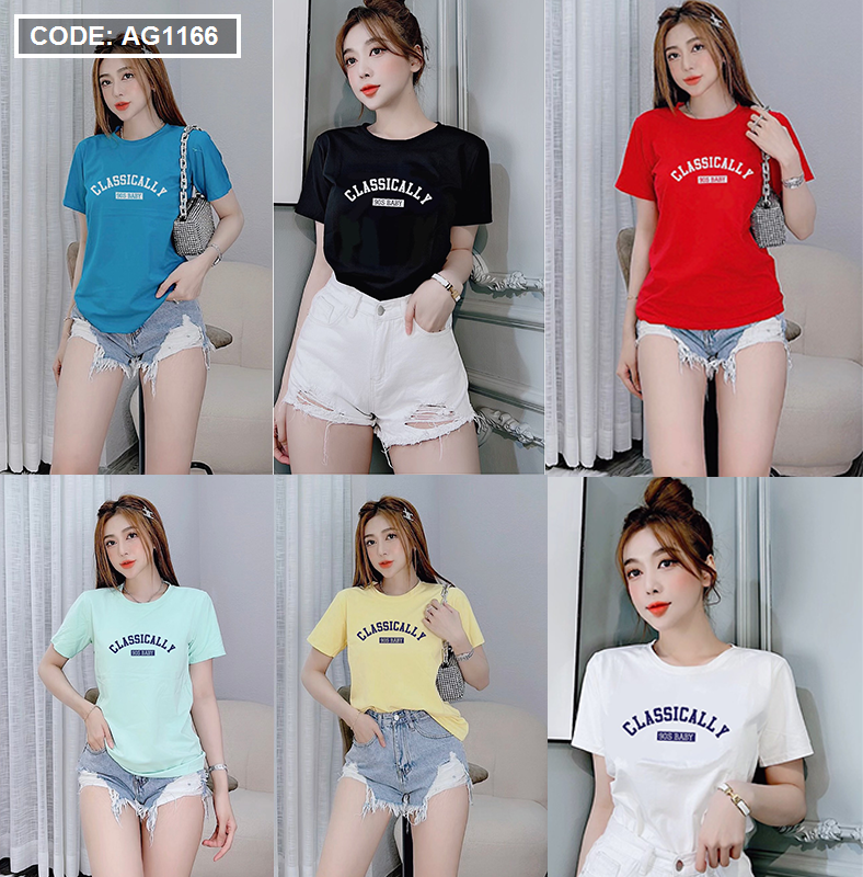 Dáng mặc tham khảo với form suông tay ngắn