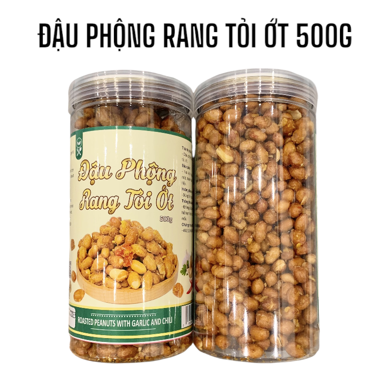 Mặt trước sản phẩm với tên gọi và quy cách 500g