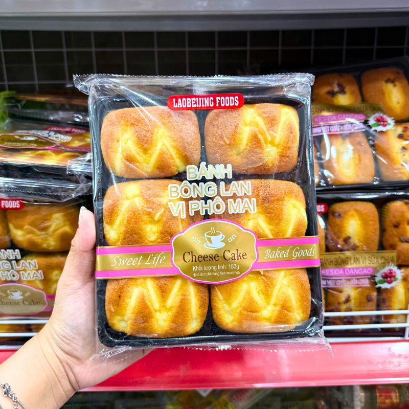 Mặt trước sản phẩm đóng khay 6 cái