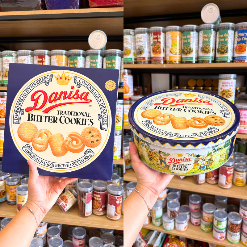 Bánh Danisa 908g - Bánh Quy Bơ Danisa (Kèm Túi) - Hộp Quà Tết – một lựa chọn đáng tham khảo trong Danisa