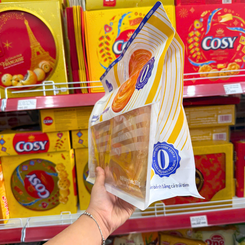Bánh Mì Hình Đĩa Nhạc AXIQIN 360g