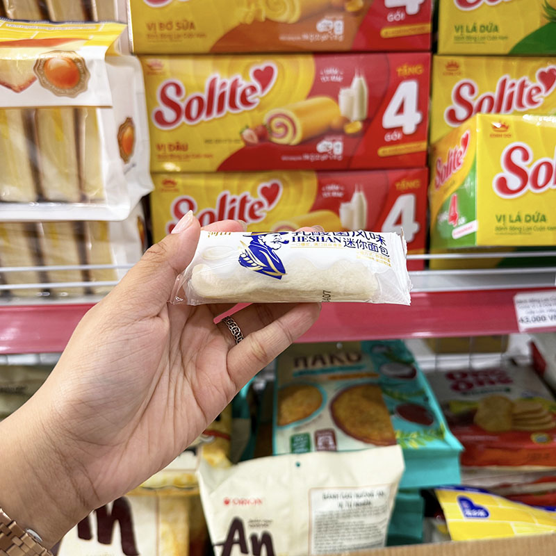 Bánh Mì Sữa Chua HESHAN Vị Nguyên Bản Thùng 2kg