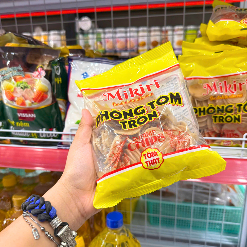 Bánh Phồng Tôm Tròn Mikiri 200g