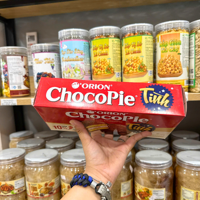 Bánh Phủ Socola Orion ChocoPie Tình 217.8g