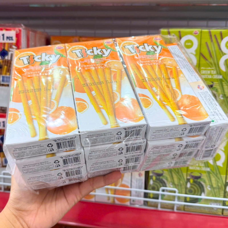 Mặt đáy và cạnh hộp trong quy cách đóng lốc