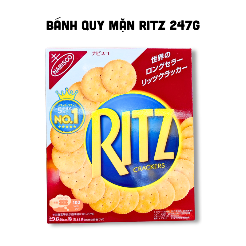Bánh Quy Mặn Ritz Crackers 247g