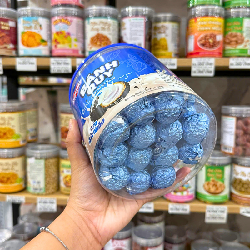 Bánh Quy Nhân Socola Cắn Bột Nhão Sugarsky 500g