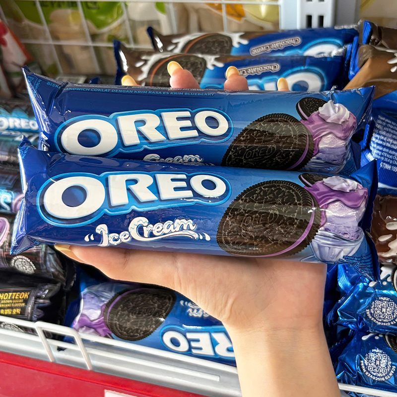 Bánh Quy Oreo Ice Cream Nhân Kem Lạnh 105g
