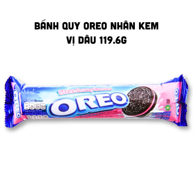 Bánh Quy Oreo Socola Vị Dâu 110,4g