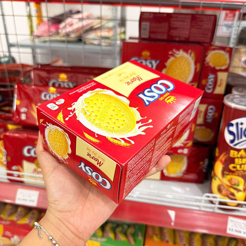 Bánh quy sữa Cosy Marie Kinh Đô 120g (5 gói x 24g)