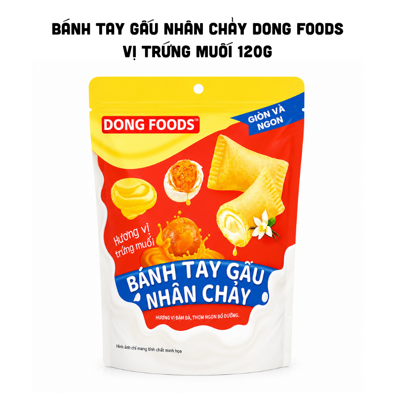 Hình ảnh sản phẩm với tên gọi và khối lượng tịnh 120g