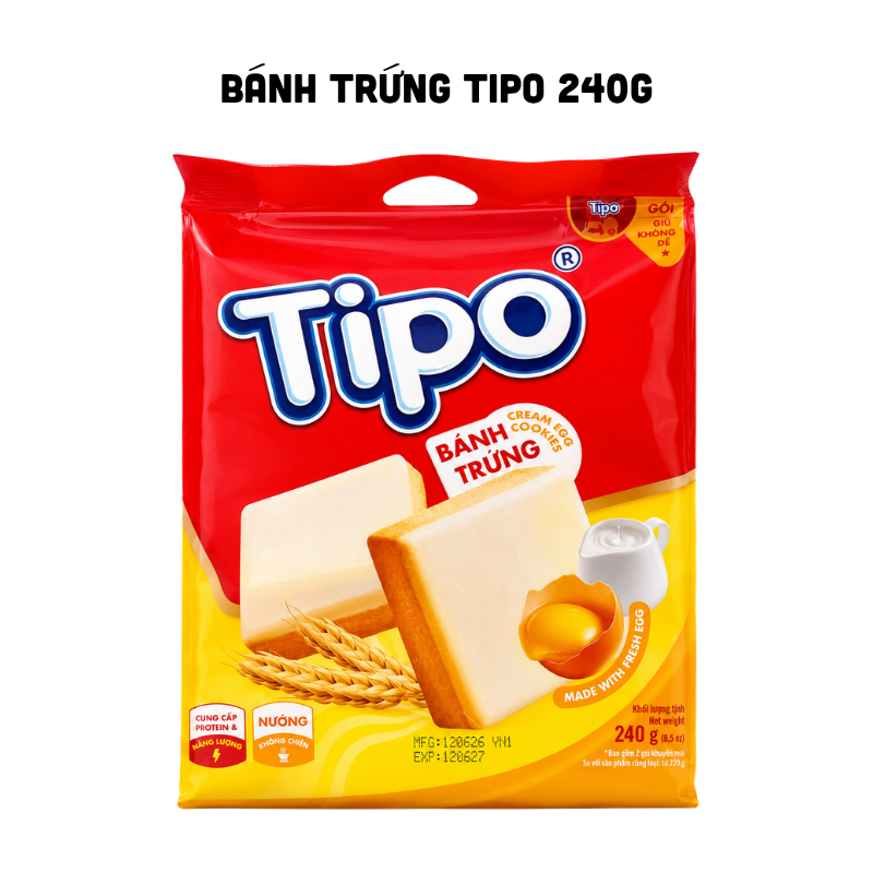 Mặt trước bao bì sản phẩm 240g