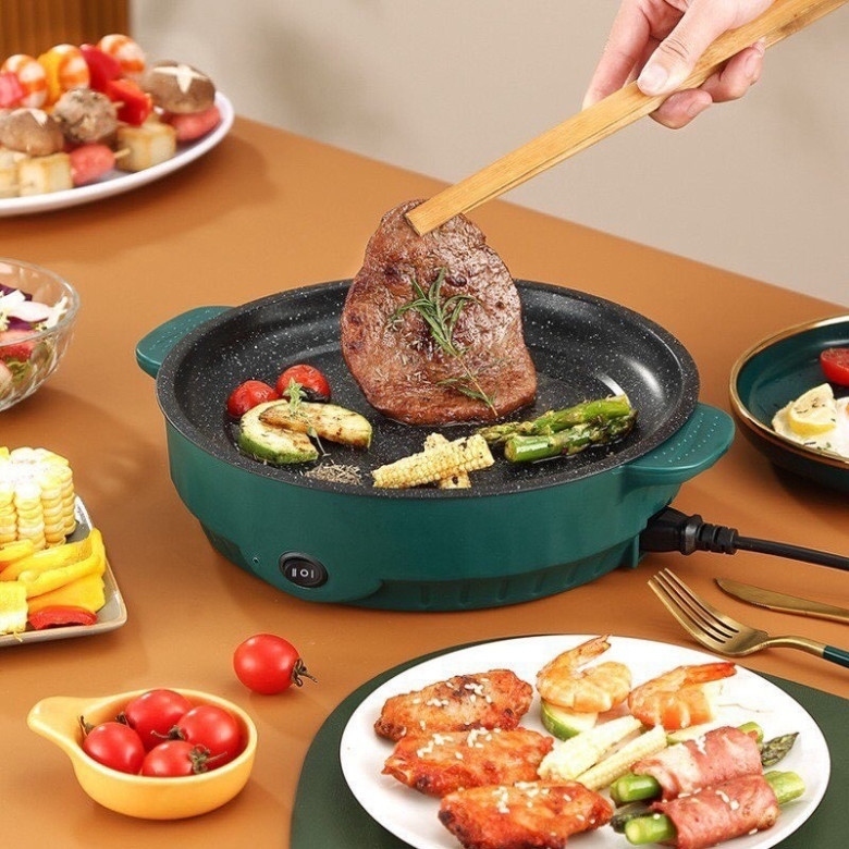 Bếp dùng để nướng và rán trực tiếp tại bàn