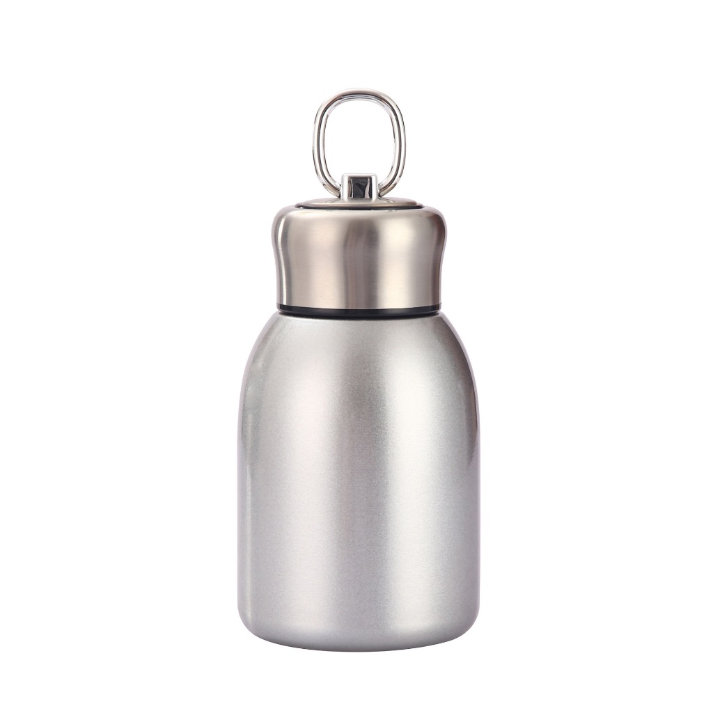 Bình Giữ Nhiệt Inox Mini 300ml Có Tay Cầm